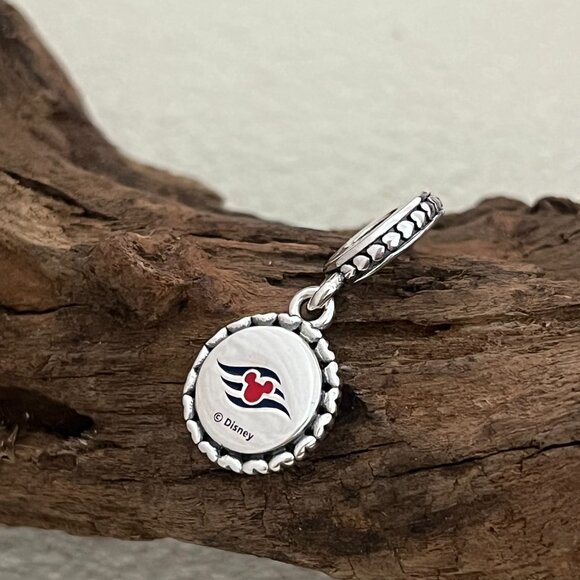 Pandora Wish Cruise Line Disney S925 Silver Dangle Charm - Picture 4 of 6